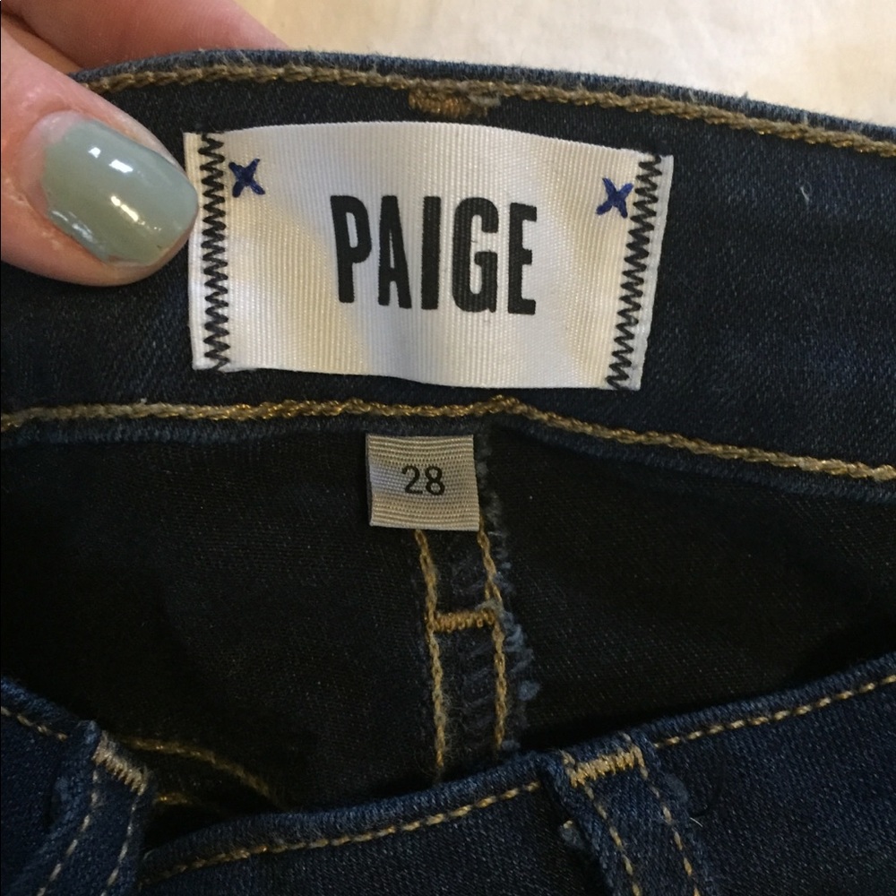 Paige Skinny Jeans 28